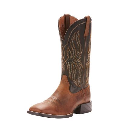 Ariat Sport Rustler - Western Laarzen Bruin Heren - 26304-640